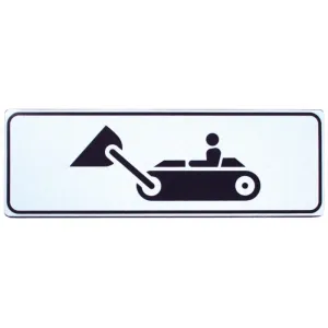 ADDITIONAL SIGN 'MEZZI DI LAVORO IN AZIONE'