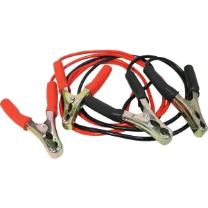 PAIR OF CABLES WITH BATTERY CLAMPS