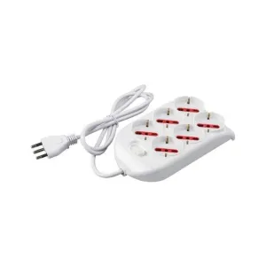UNIVERSAL MULTI-SOCKET WITH SWITCH
