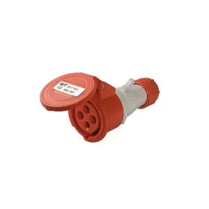 IN-LINE SOCKET CE 3P+T 16A 380V