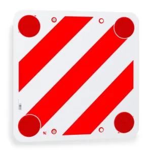 CORRUGATED PLASTIC SIGN 'CARICHI SPORGENTI' 6101 NOT TYPE-APPROVED