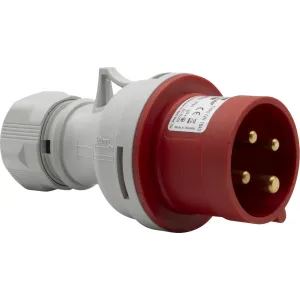 IN-LINE PLUG 3P+N+T 32A 380V