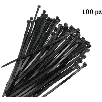 FASCETTA NYLON CONFEZIONE 100 PEZZI