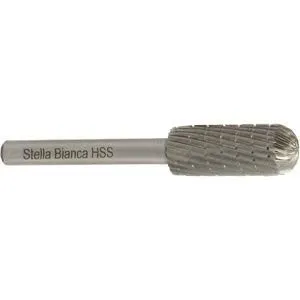 CYLINDRICAL ROTARY BURR RADIUSED HEAD