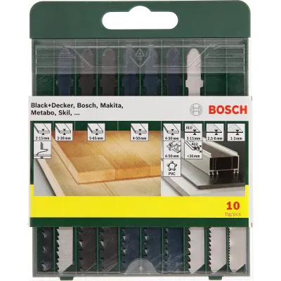 ASSORTIMENTO LAME X SEGHETTO BOSCH (10 lame)
