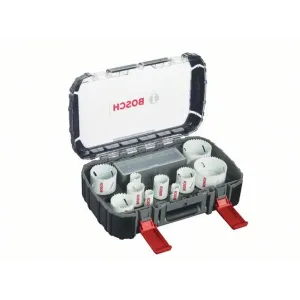 SET OF 11 HOLE SAWS H 40 20-22-25-32-35-40-44-51-60--64-76