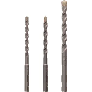 SET OF SDS QUICK MASONRY DRILL BITS 5-6-8