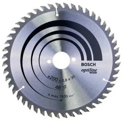 DISCO PER LEGNO BOSCH 200X2,8X30 48 DENTI
