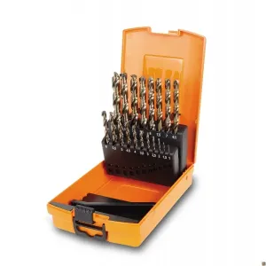 BETA SERIES OF 19 PCS COBALT DRILL BITS 1-10 415CO/SP19