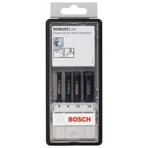 ASSORTMENT OF HARD CERAMICS DRILL BITS 6-14