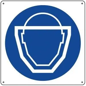 ALUMINIUM SIGN CM 20X20 'SCHERMO'