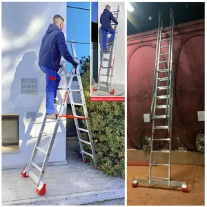 ALUMINIUM LADDER 3,5+3,5