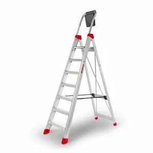ALUMINIUM SCISSOR-TYPE LADDER