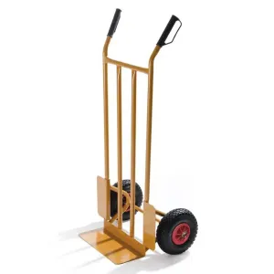 CARRELLO A 2 RUOTE PORTATA 200 KG RUOTE PNEUMATICHE