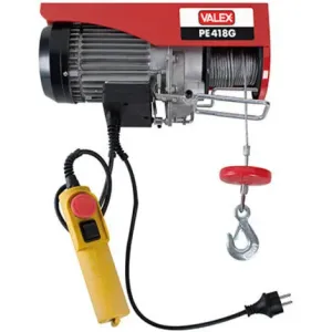 ELECTRIC HOIST CAPACITY KG. 200/400 CABLE MT.18