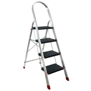 ALUMINIUM TRESTLE LADDER 4 STEPS