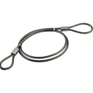 STEEL TIE ROD 2 EYES TEXTILE CORE