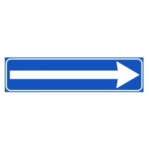 ALUMINIUM SIGN 300X200 'VIETATO L'INGRESSO'
