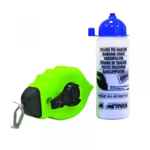 ABS CHALK LINE REEL MT 25 TWO-MATERIAL YELLOW BLACK