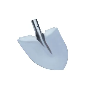 SUPER-LIGHT ALUMINIUM POINTED SHOVEL WITHOUT HANDLE