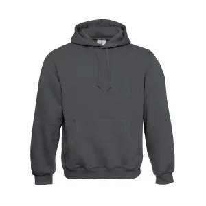 JERZEES JS996M HOODED SWEATSHIRT CHARCOAL GREY