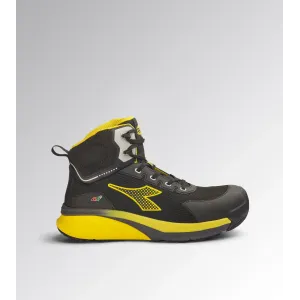 DIADORA VORTEX SHOE S3S MID BLACK/YELLOW