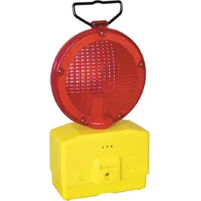 LAMPEGGIATORE DA CANTIERE BILUX ROSSO