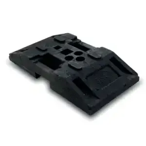 SIGN SUPPORT "BIG FOOT" RUBBER BASE