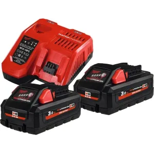 MILWAUKEE M18 POWER PACK 2 BATTERIES 18V 3AH + CHARGER