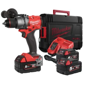 MILWAUKEE FPD3 18V PERCUSSION DRILL + 2 BATTERIES + CHARGER