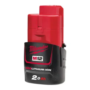 MILWAUKEE 12V 2 AH BATTERY