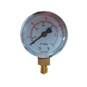 MANOMETRO D.63 PER RIDUTTORE CO2 (LT/MIN)