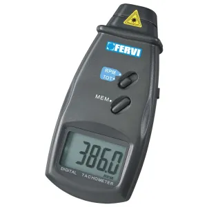 CONTAGIRI DIGITALE OTTICO 2,5-9999,9 RPM FERVI