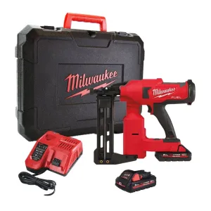 MILWAUKEE M18 FFUS-302 STAPLE GUN + 2 BATTERIES 3AH