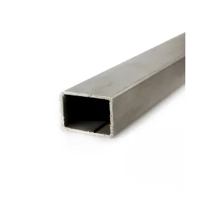 TUBO RETTANGOLARE ACCIAIO INOX 304 AL MT