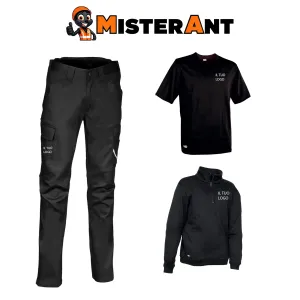 KIT COFRA VIDAGO + ZANZIBAR + ARSENAL COLORE NERO