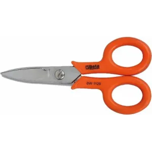 BETA WORKER SCISSORS FOR ELECTRICIANS CURVED BLADES 1129 BW