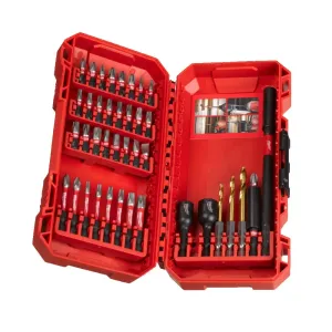 MILWAUKEE SHOCKWAVE SCREWDRIVING/DRILLING BIT SET 40 PCS
