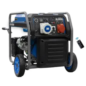 GRUPPO ELETTROGENO HYUNDAI KW 10 MONO/TRIFASE ACC. TASTO
