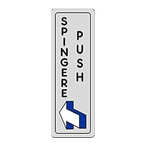 SELF-ADHESIVE SIGN CM15X5 'SPINGERE'